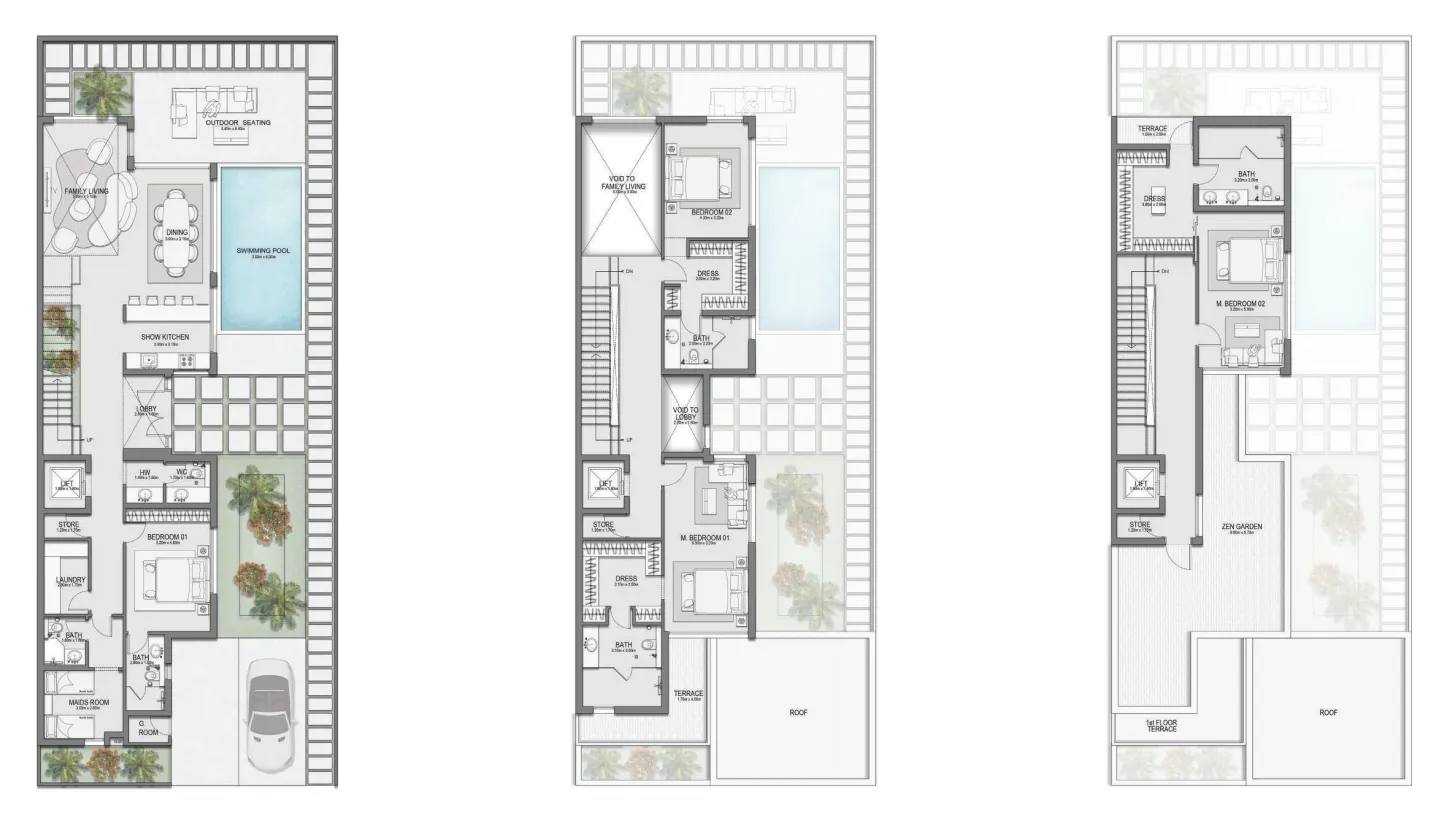 Floor plan — 4.5 BR