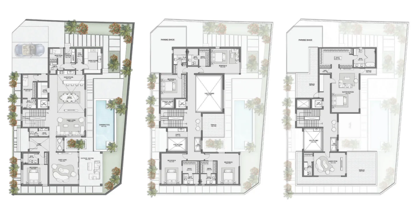 Floor plan — 6.5 BR