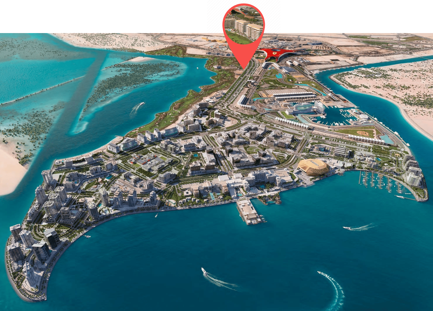 Masterplan — Waldorf Astoria Residences Yas
