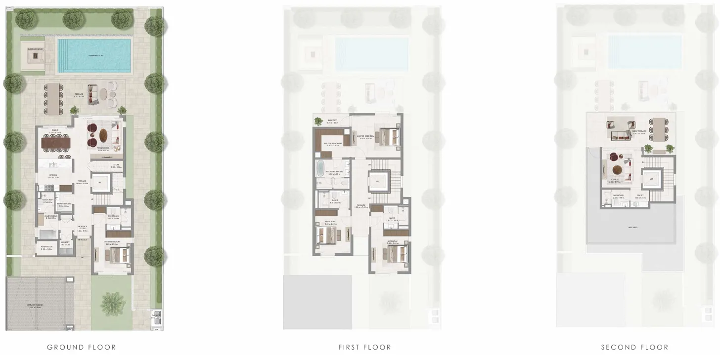 Floor plan — 4 BR
