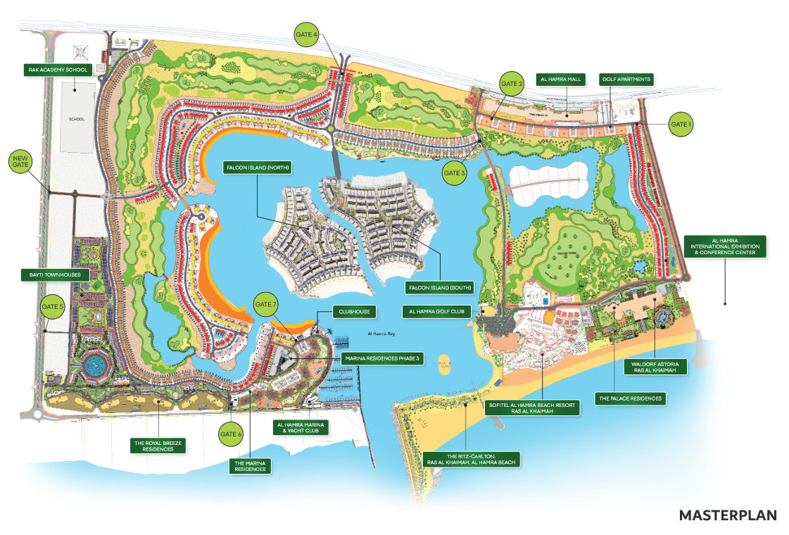 Masterplan — Falcon Island