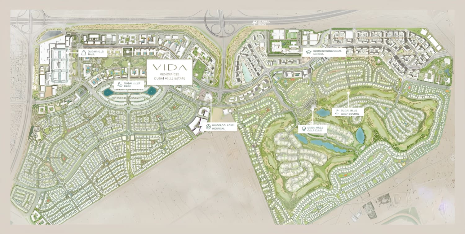 Masterplan — Vida by Emaar