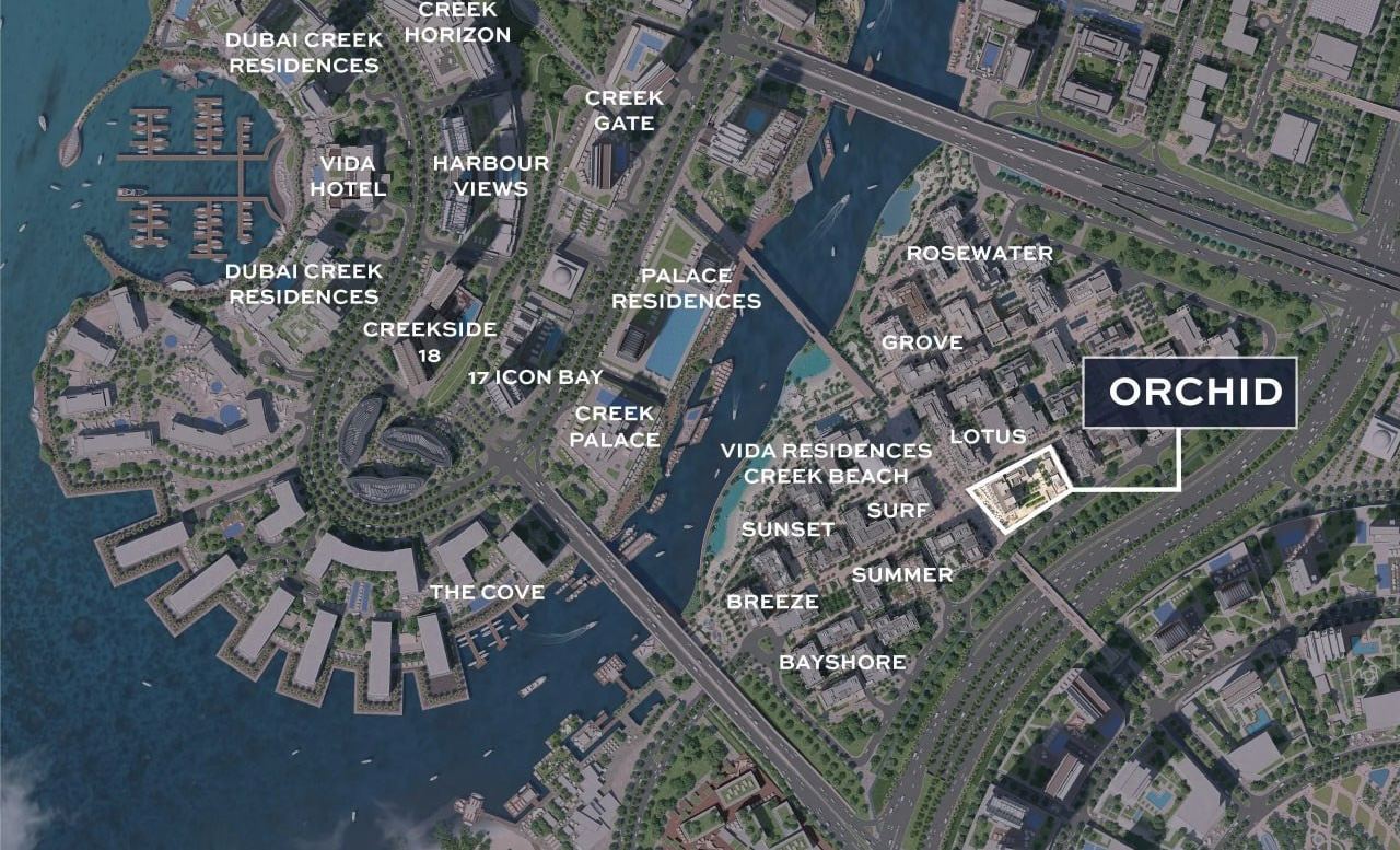 Masterplan — Creek Beach Orchid