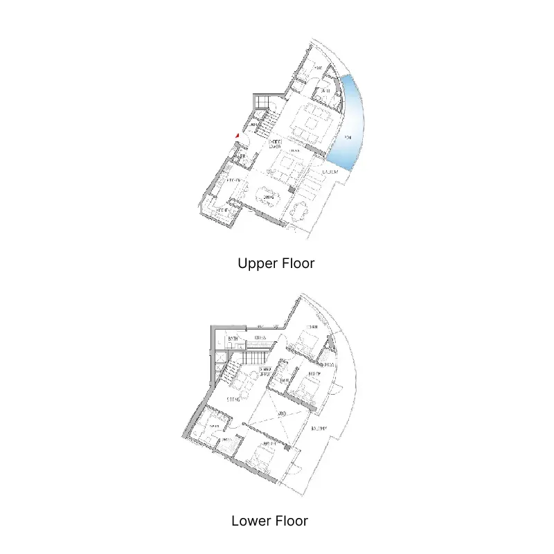 Floor plan — 3 BR