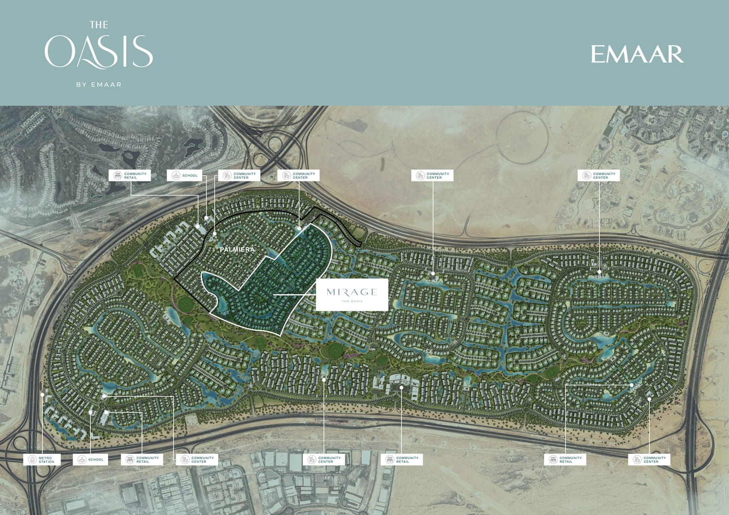 Masterplan — Mirage The Oasis