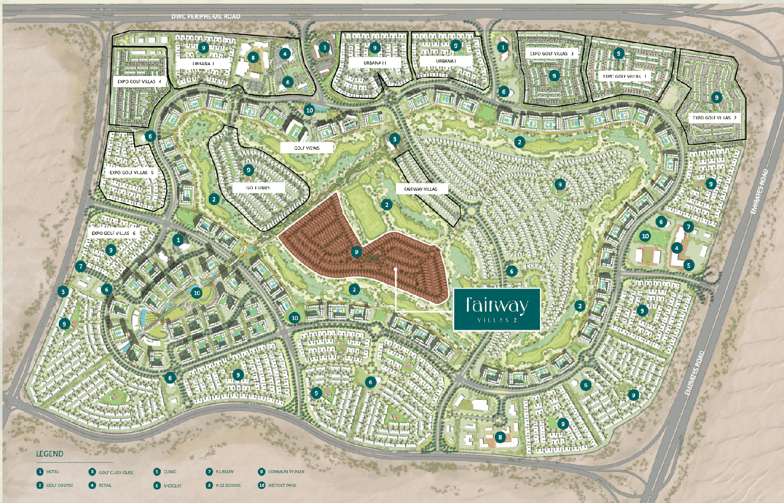 Masterplan — Fairway Villas 2