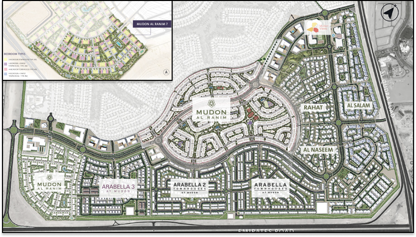 Masterplan — Mudon Al Ranim 7, 8