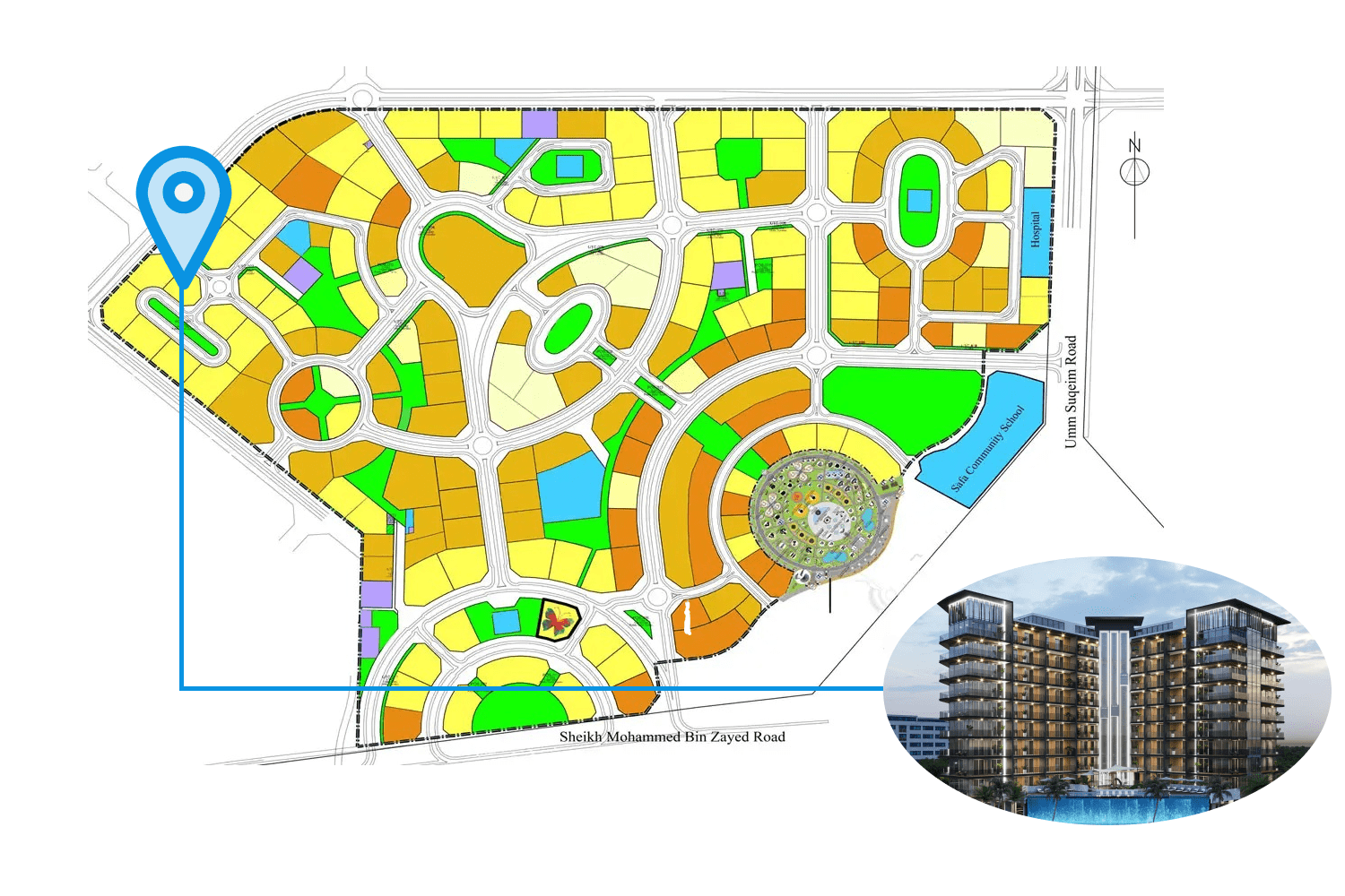 Masterplan — Floarea Residence