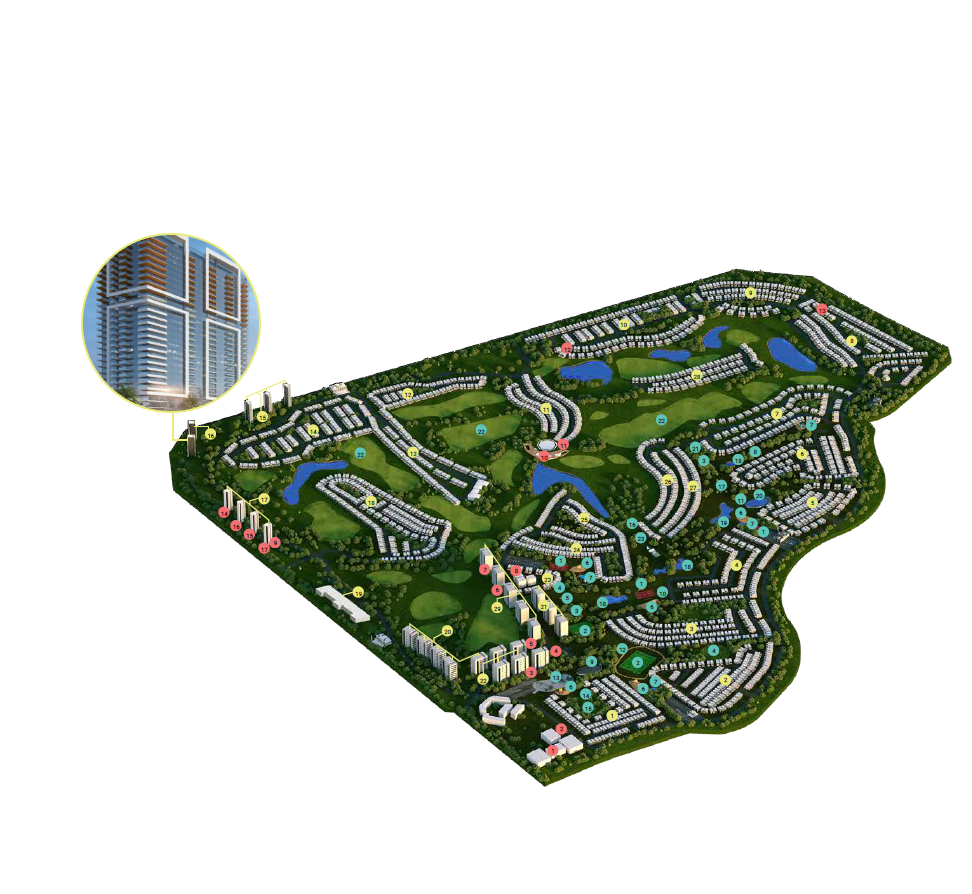 Masterplan — Damac Hills - Golf Gate 2
