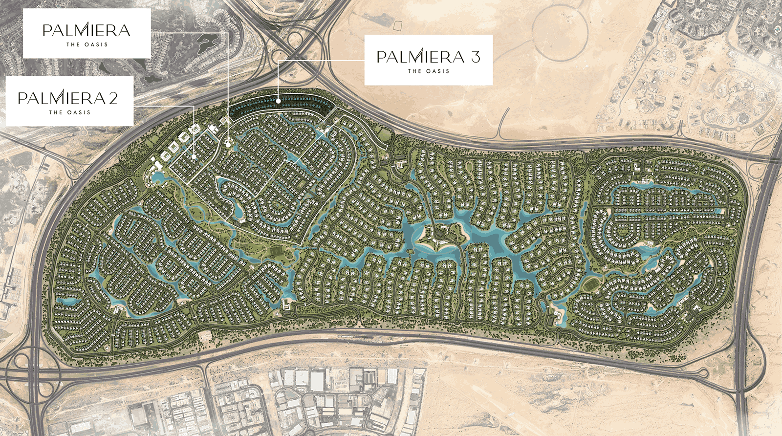 Masterplan — The Oasis Palmiera