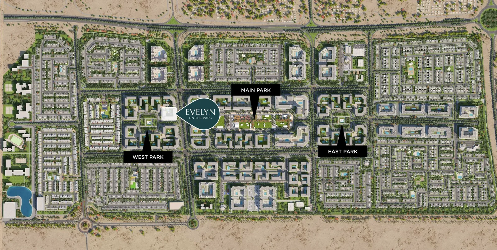 Masterplan — Evelyn on the Park