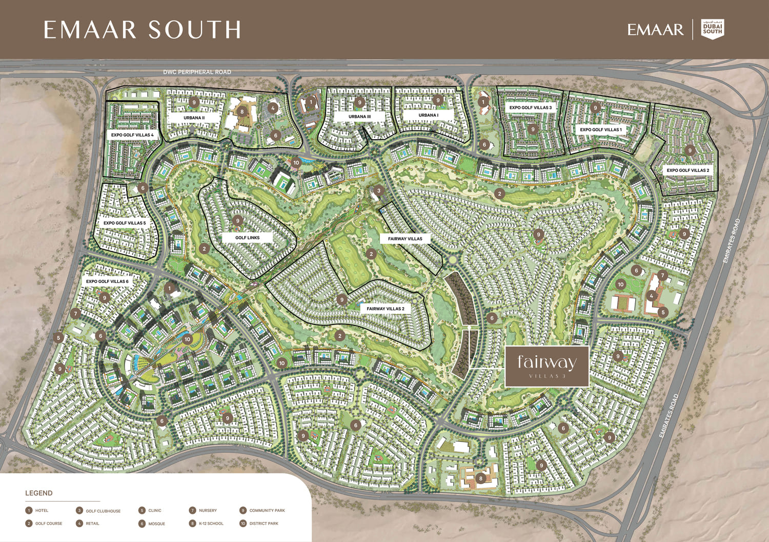 Masterplan — Fairway Villas 3