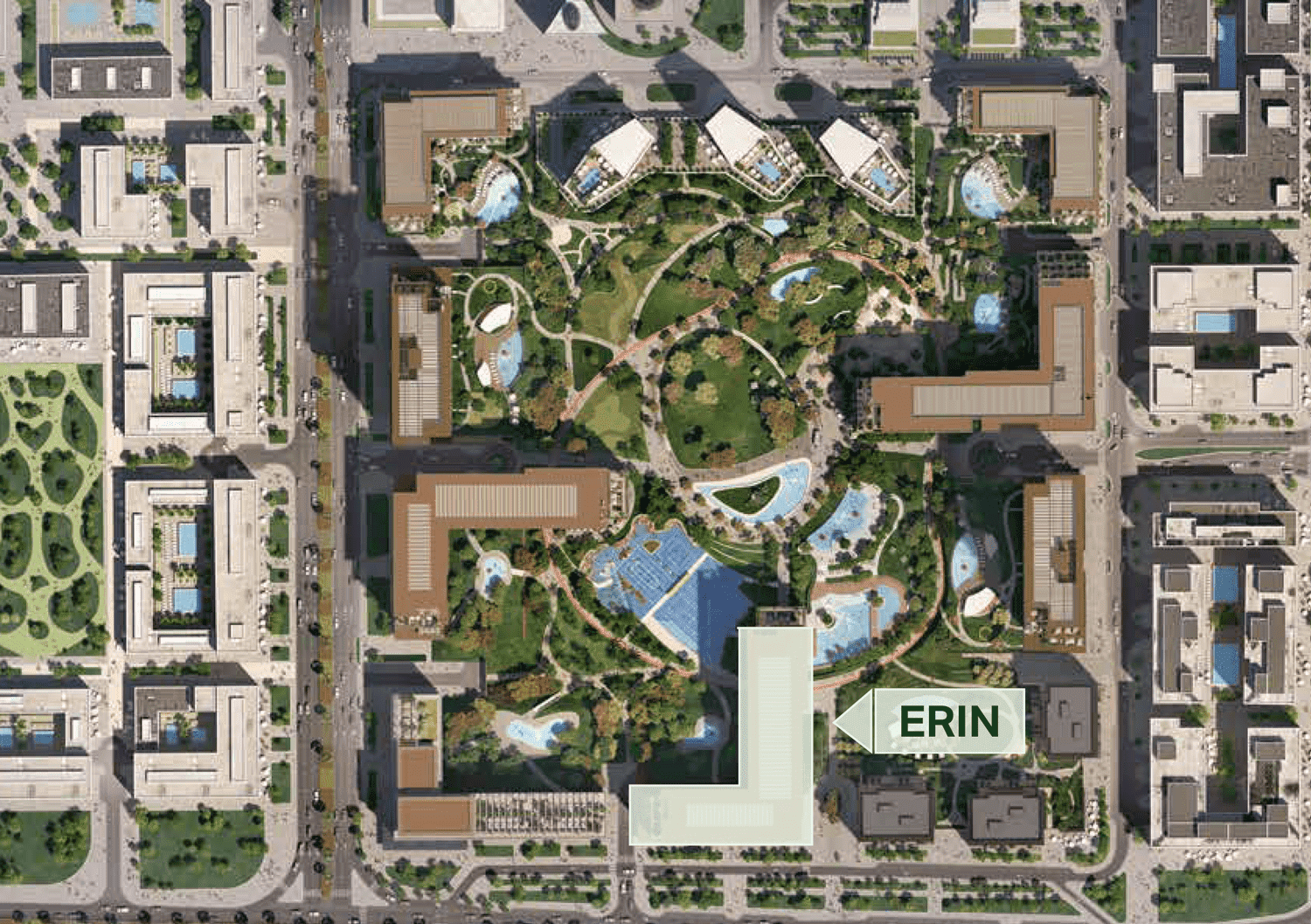 Masterplan — Erin Central Park