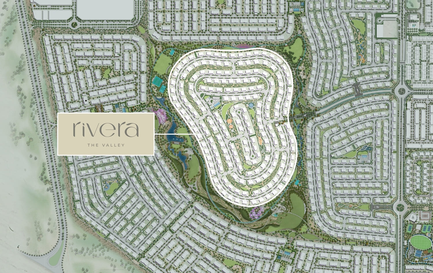 Masterplan — Rivera The Valley