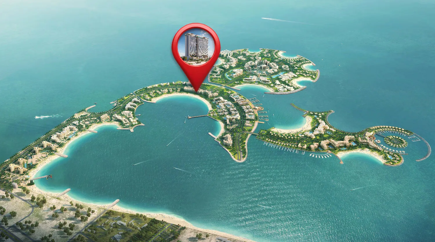Masterplan — The Residences at Sheraton Al Marjan Island Resort