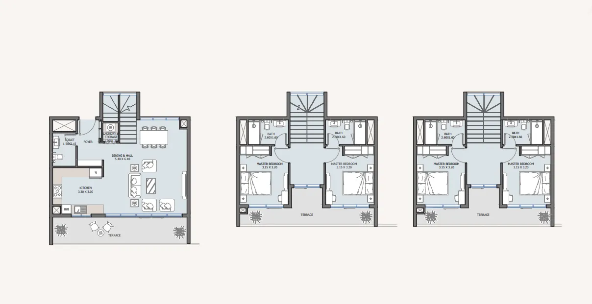 Floor plan — 4 BR