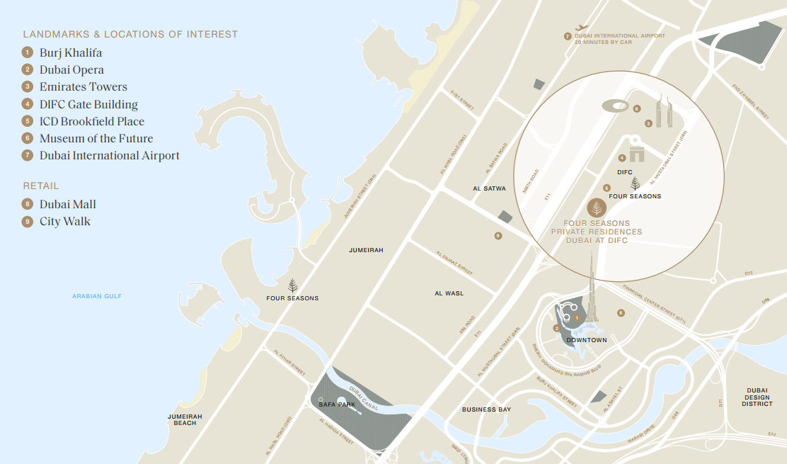 Masterplan — Four Seasons Private Residences DIFC