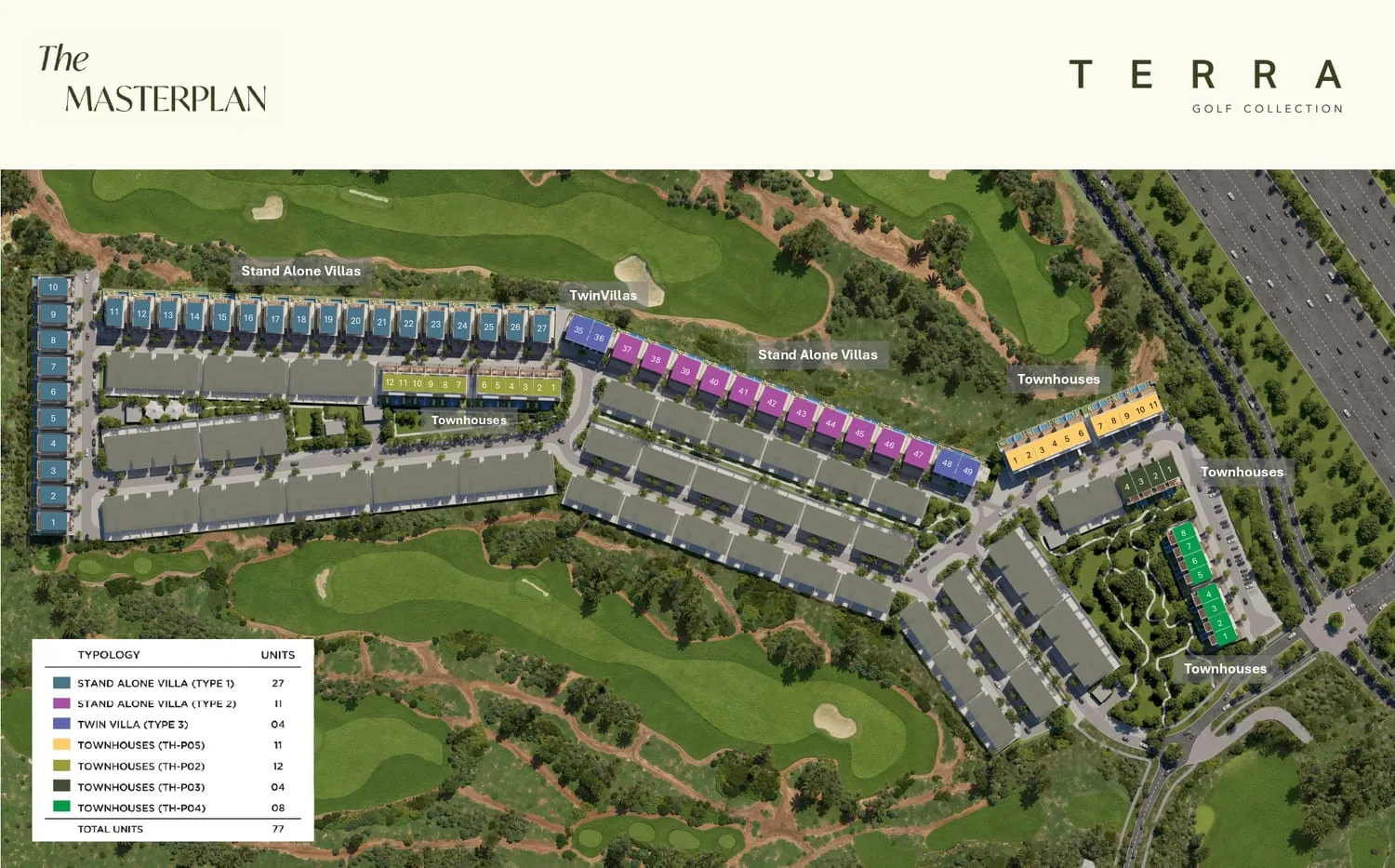 Masterplan — Terra Golf Collection Phase 2