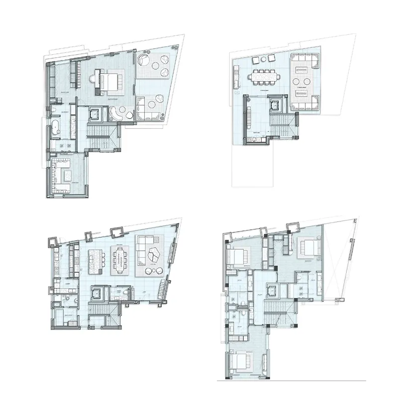 Floor plan — 4 BR