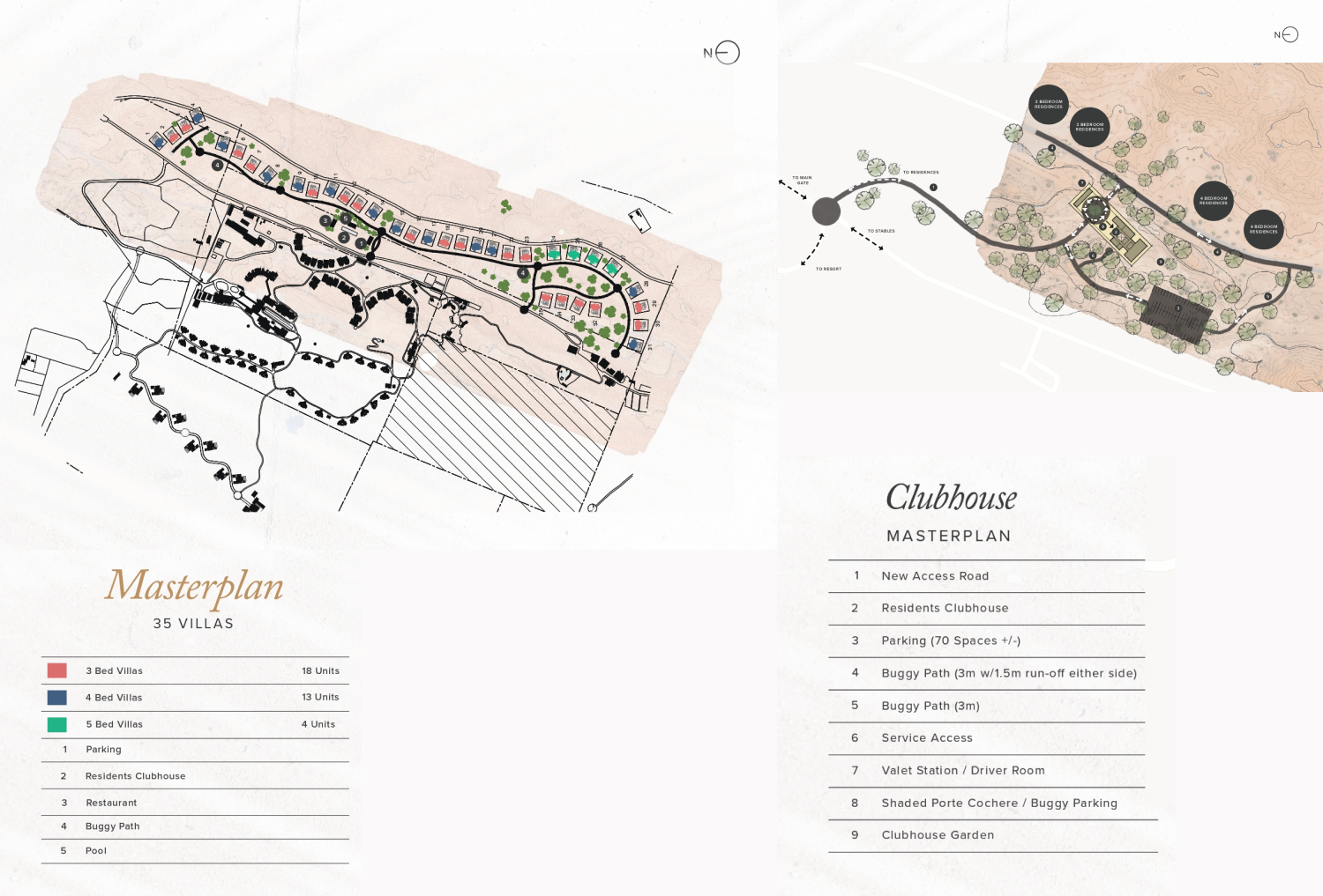 Masterplan — The Ritz Carlton Al Wadi Desert Resort
