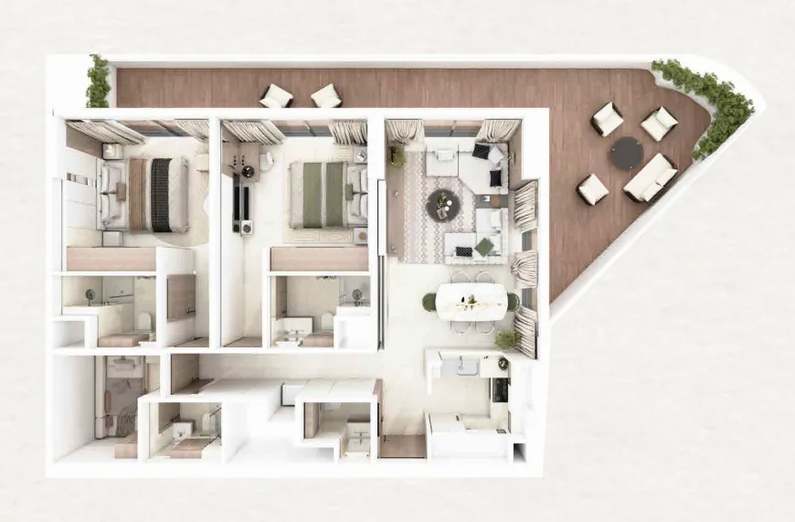 Floor plan — 2.5 BR