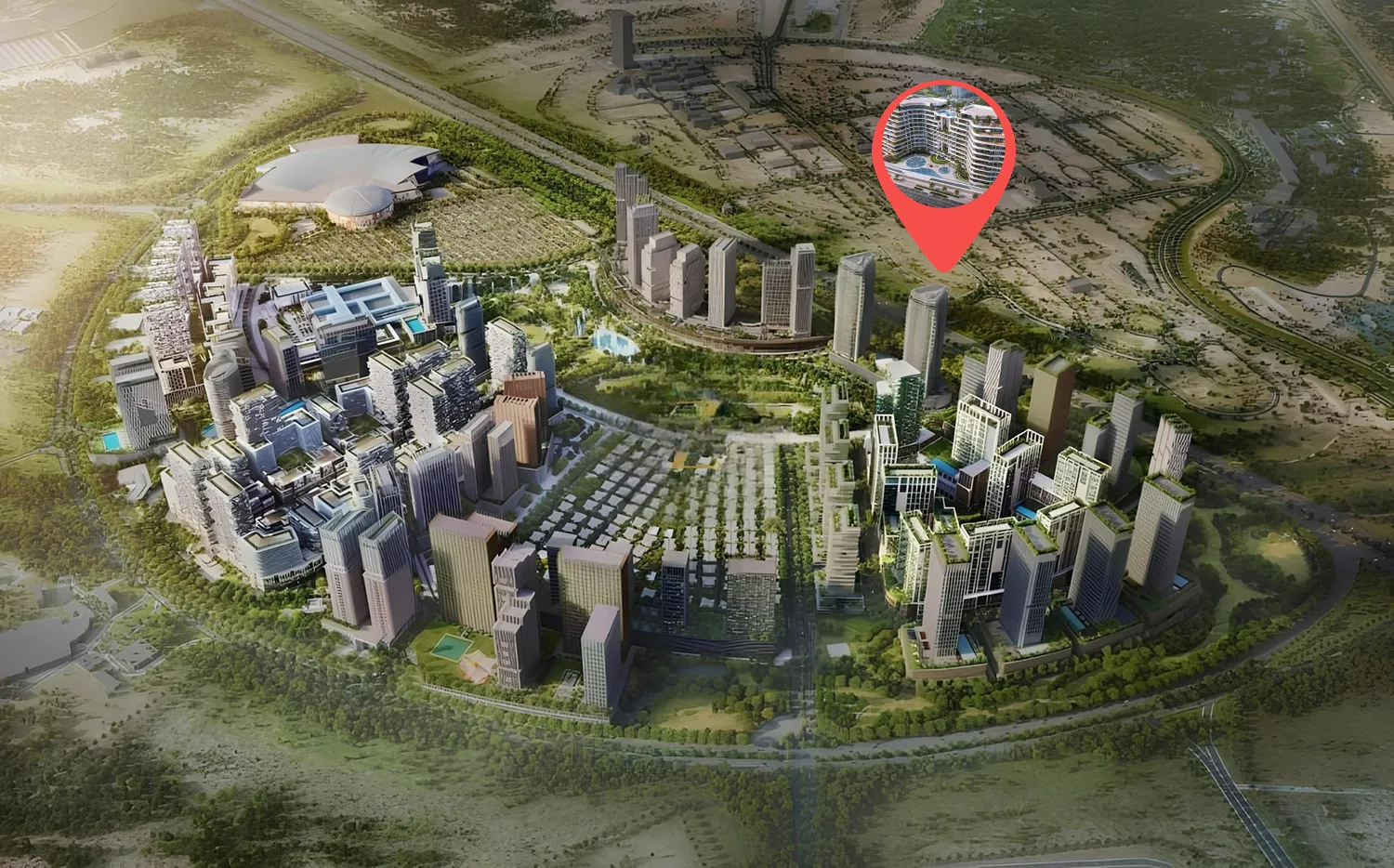 Masterplan — Barari Gate by ADE
