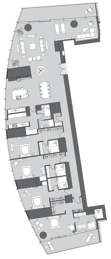 Floor plan — 4.5 BR