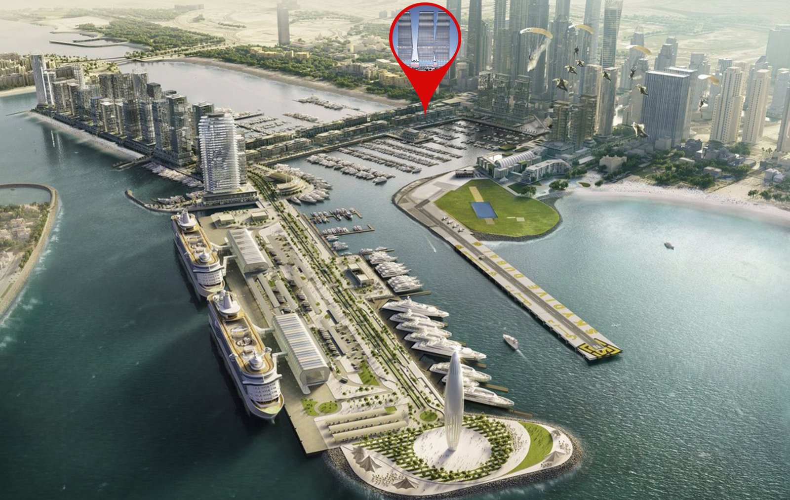 Masterplan — W The Residences by Arada