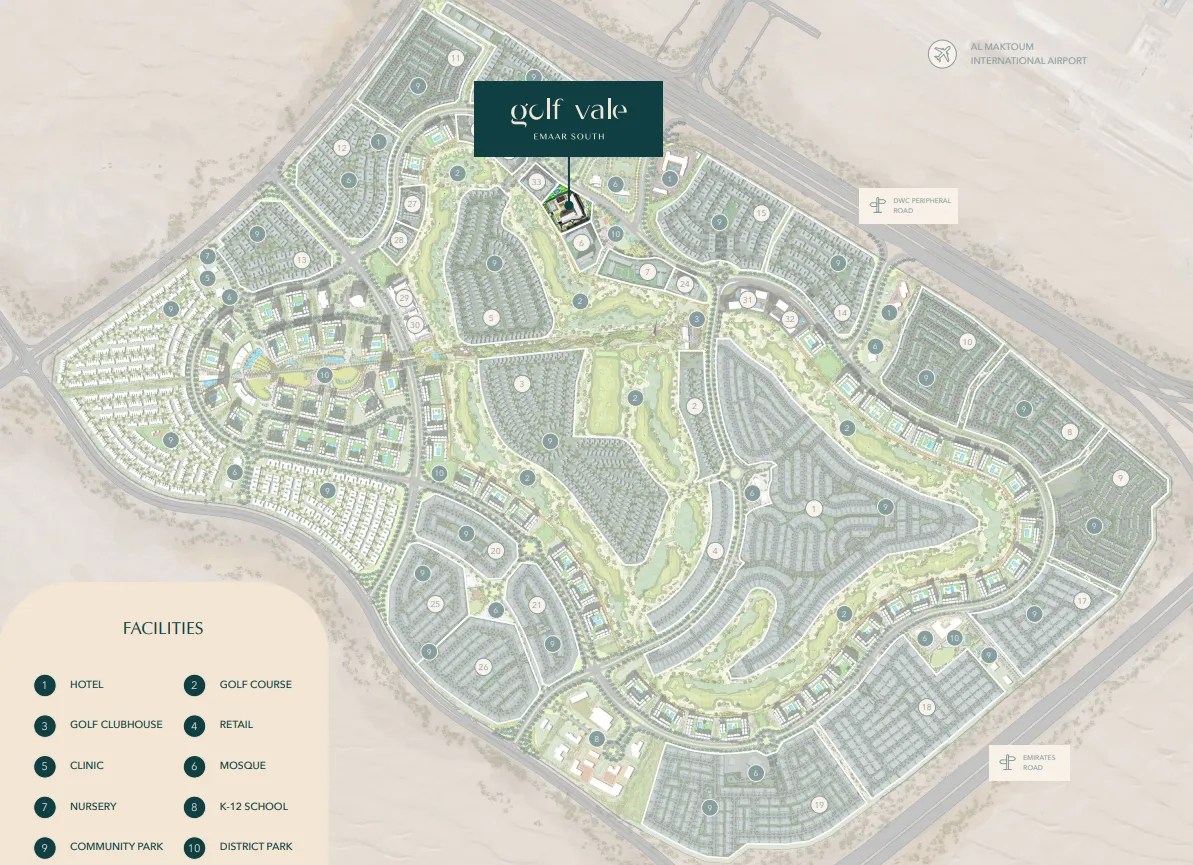 Masterplan — Golf Vale
