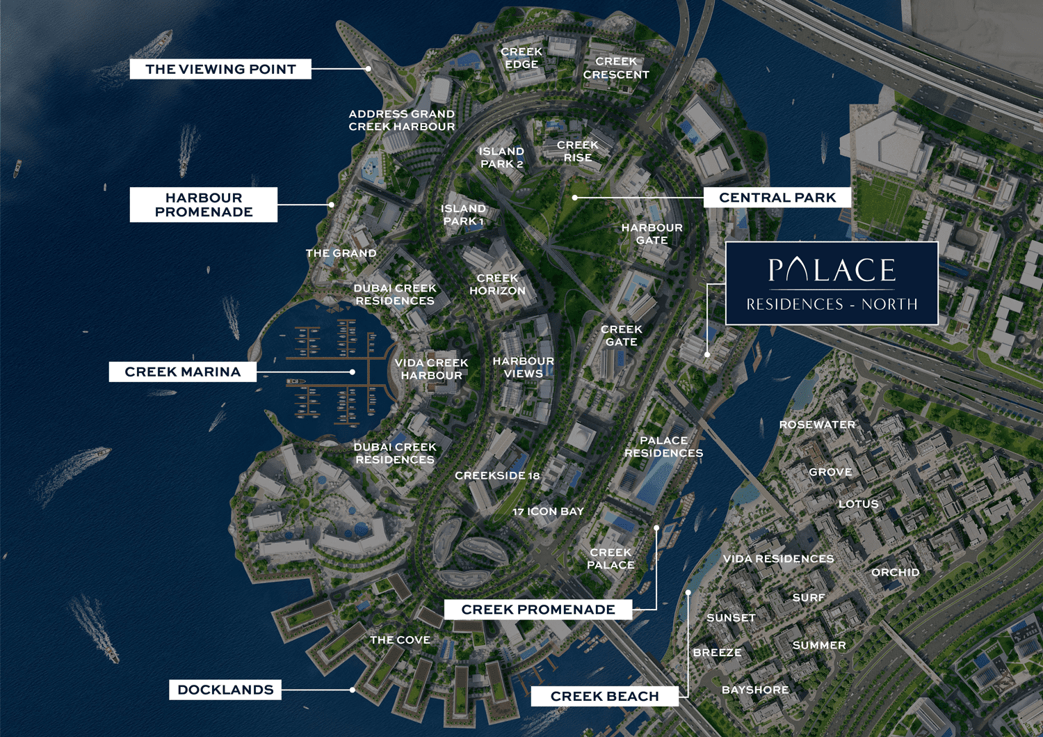 Masterplan — Palace Residences North