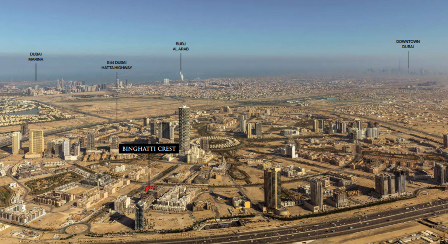 Masterplan — Binghatti Crest