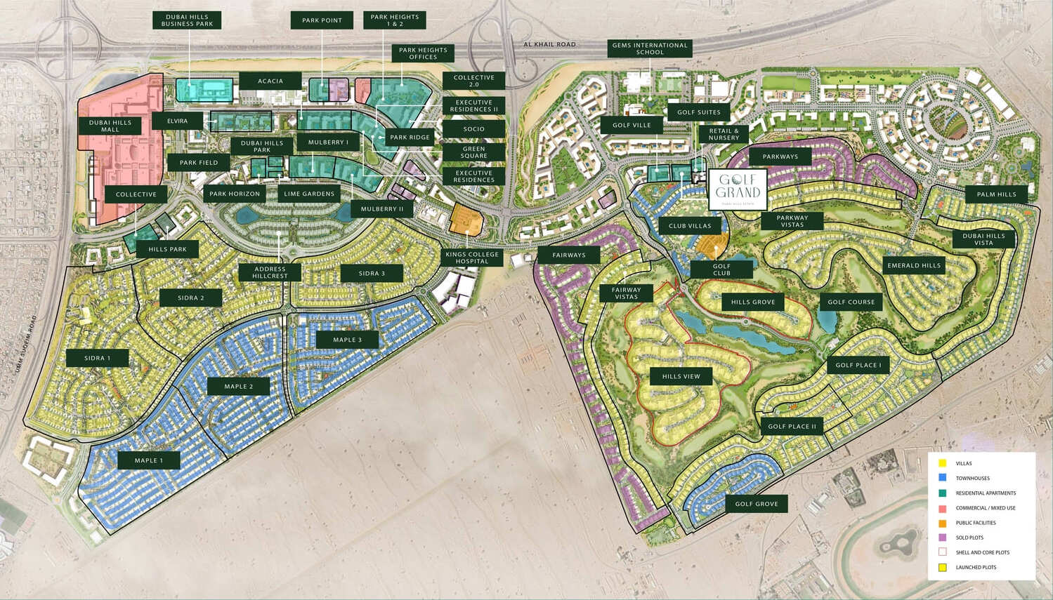Masterplan — Golf Grand