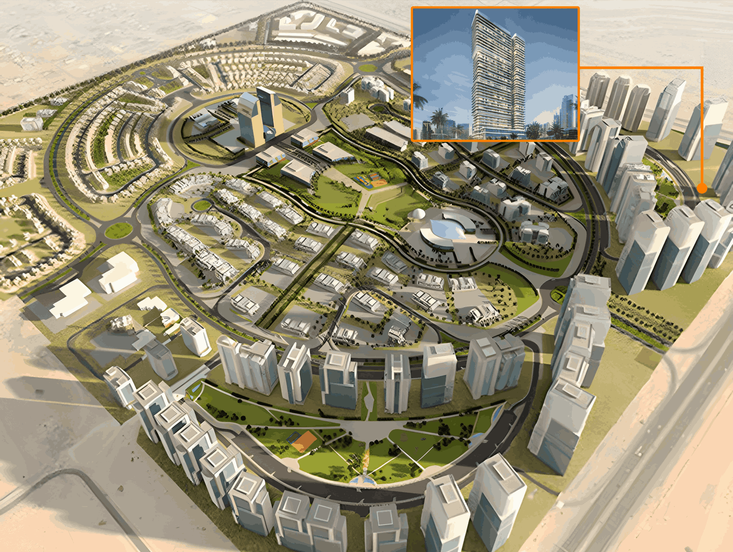 Masterplan — Binghatti Hillviews