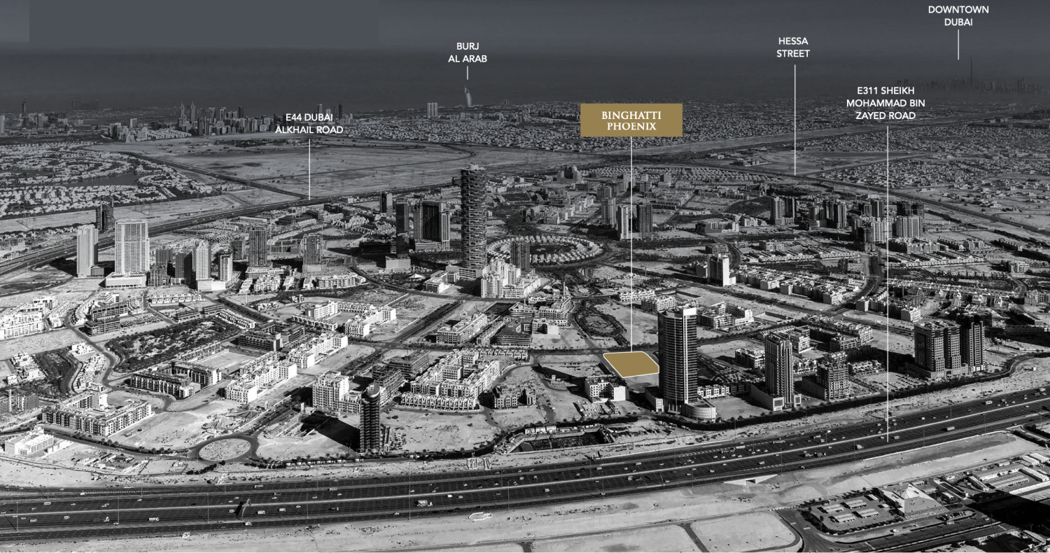 Masterplan — Binghatti Phoenix