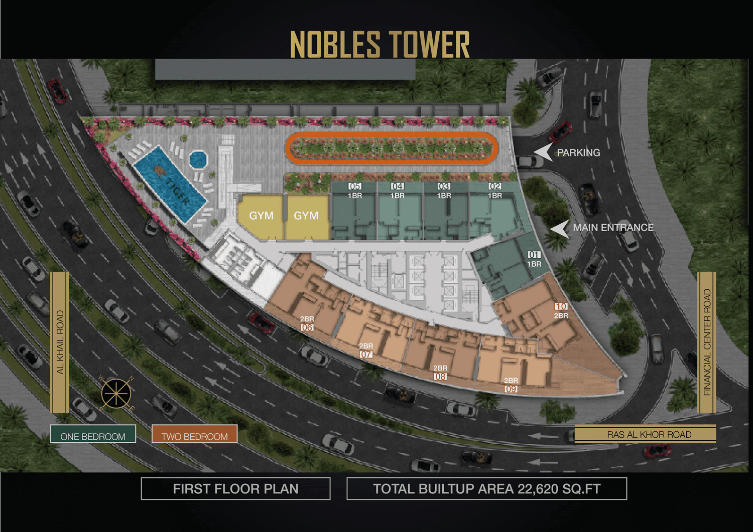 Masterplan — Nobles Tower