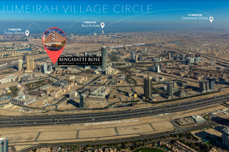 Masterplan — Binghatti Rose