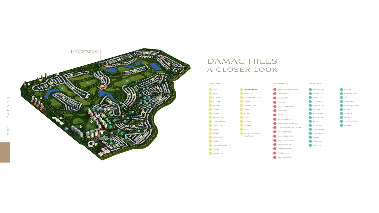 Masterplan — Damac Hills - The Legends