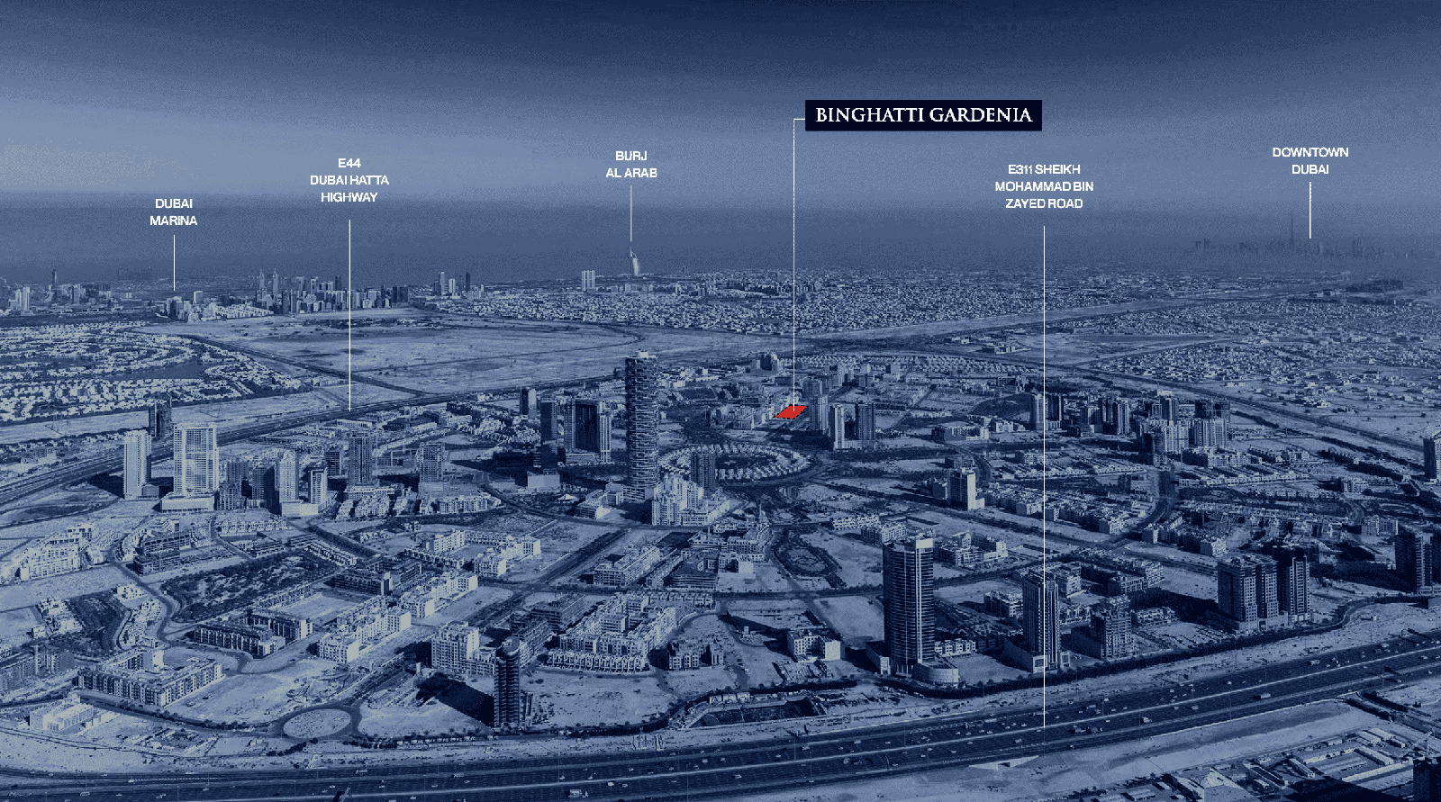 Masterplan — Binghatti Gardenia
