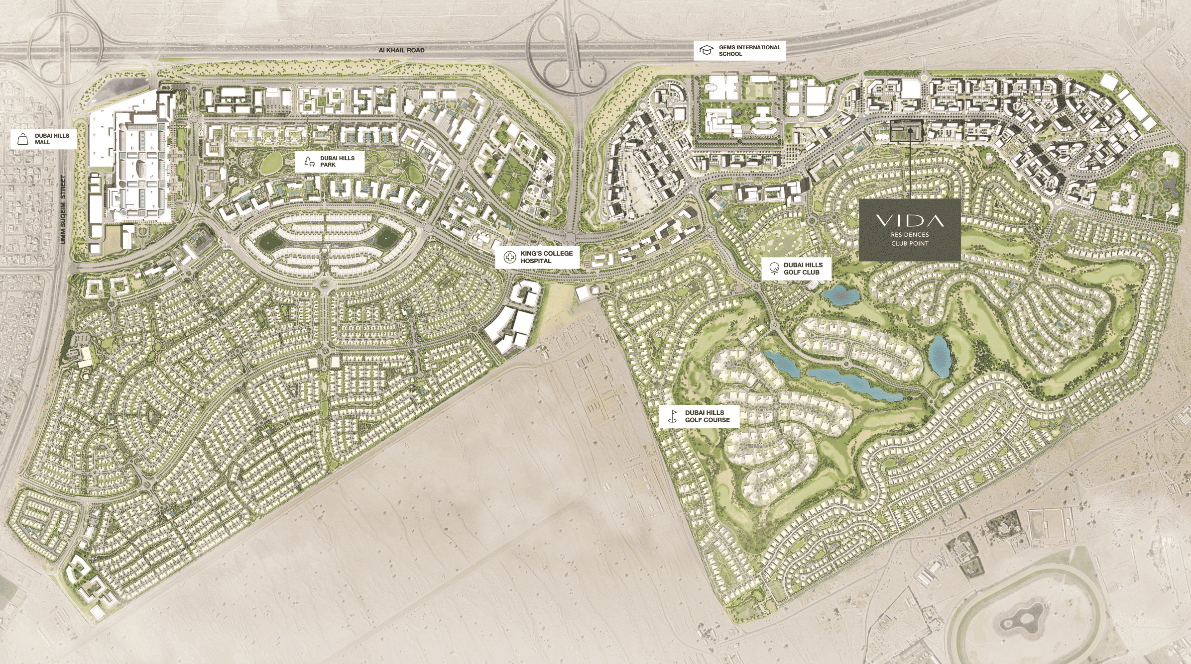 Masterplan — Vida Residences Club Point