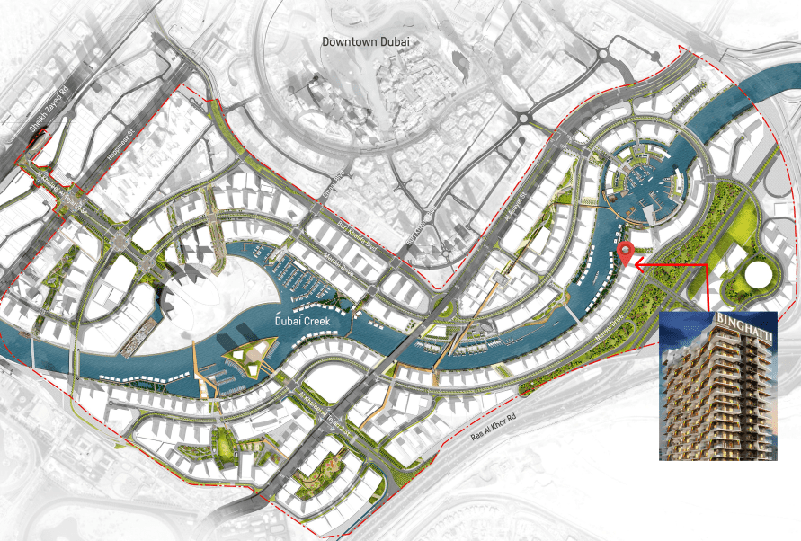 Masterplan — Binghatti Canal