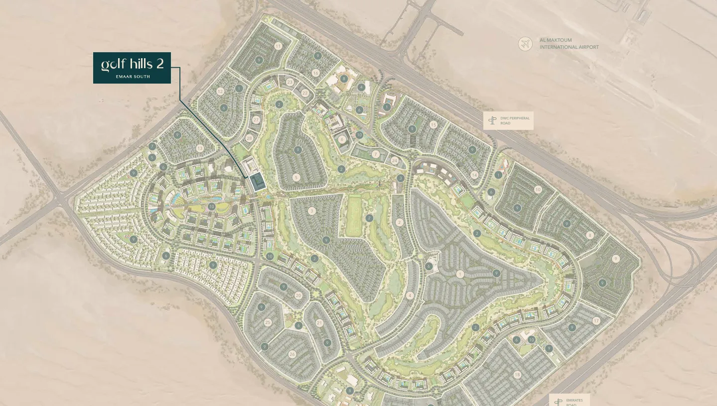 Masterplan — Golf Hills 2