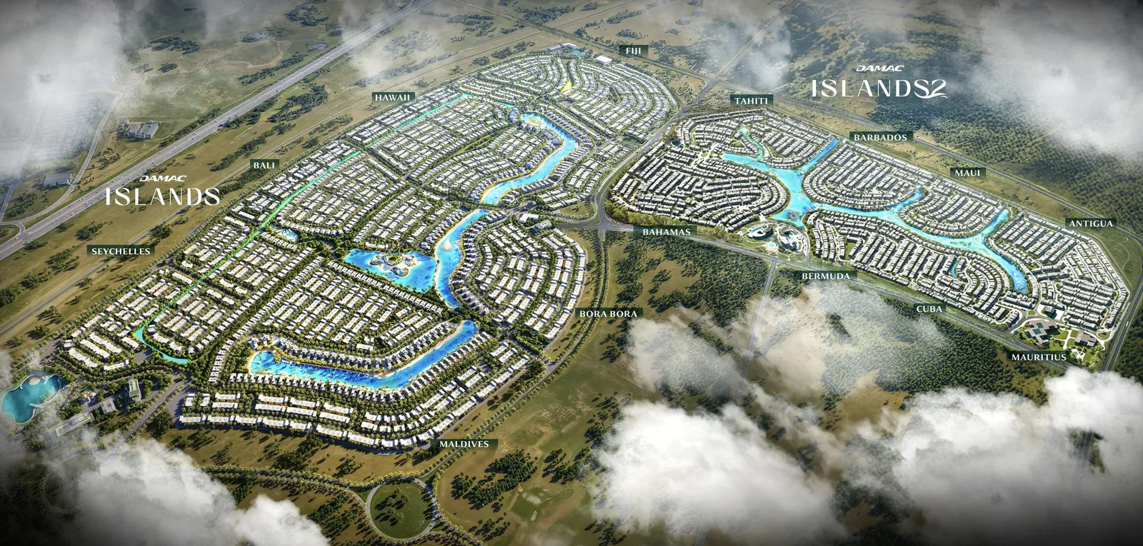 Masterplan — Damac Islands Phase 1 and 2