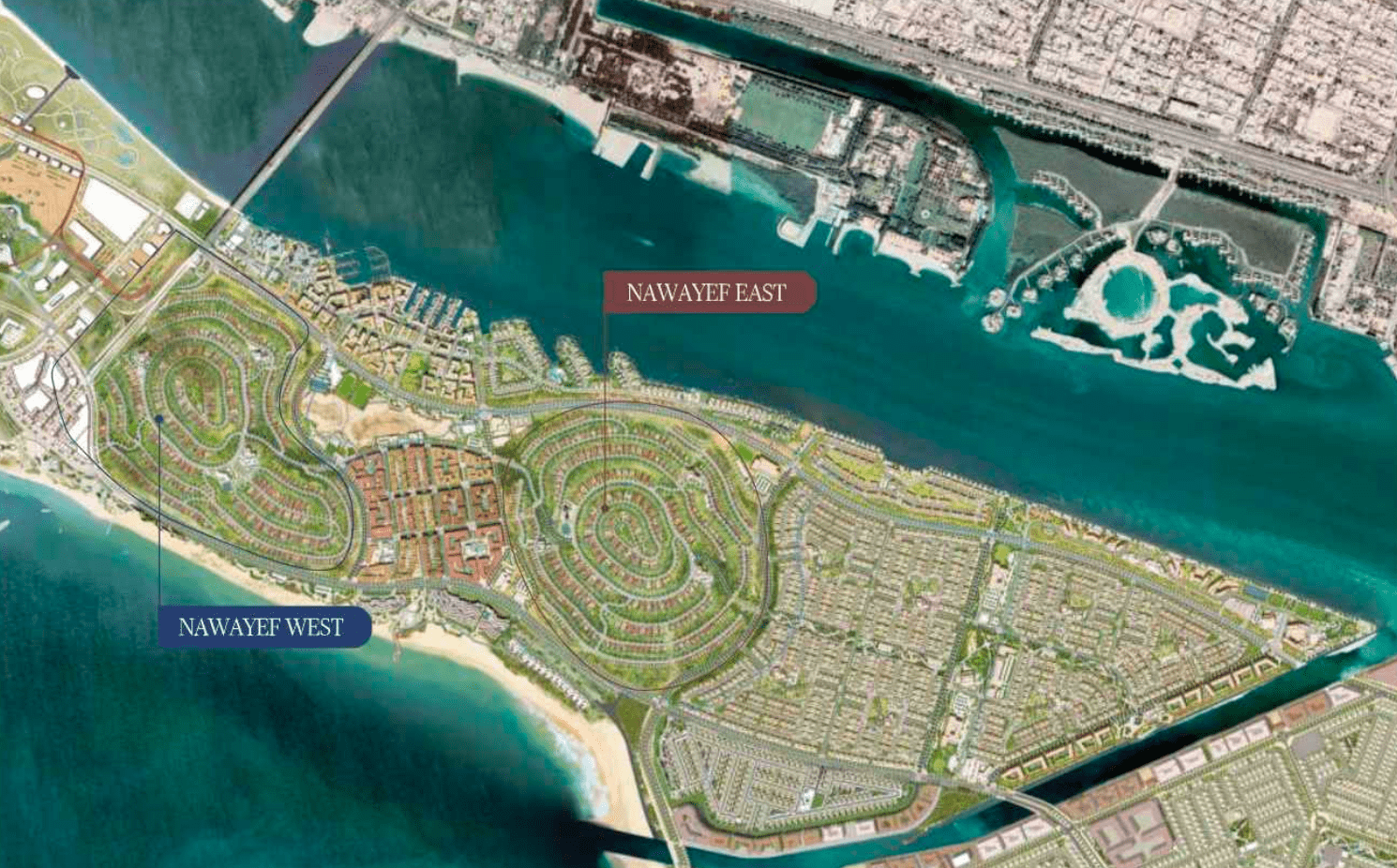 Masterplan — Nawayef West by Modon Properties