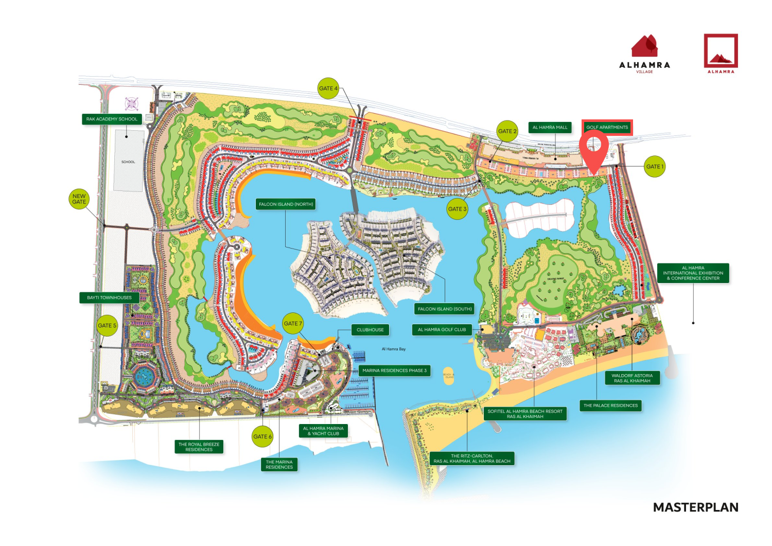 Masterplan — Golf Apartments