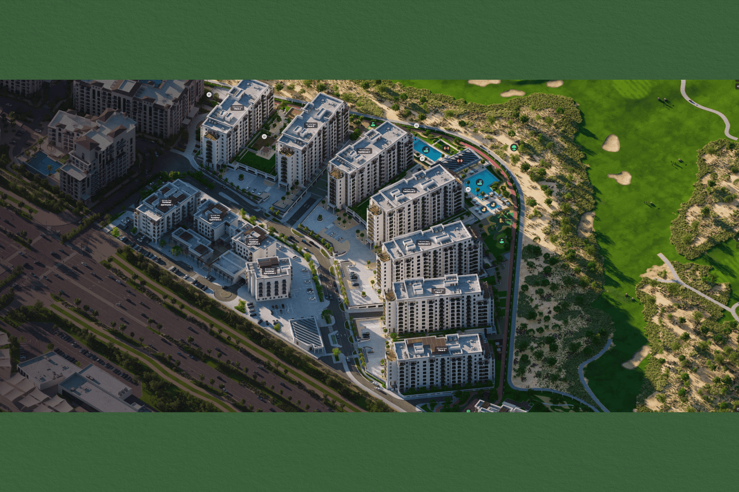 Masterplan — Yas Golf Collection