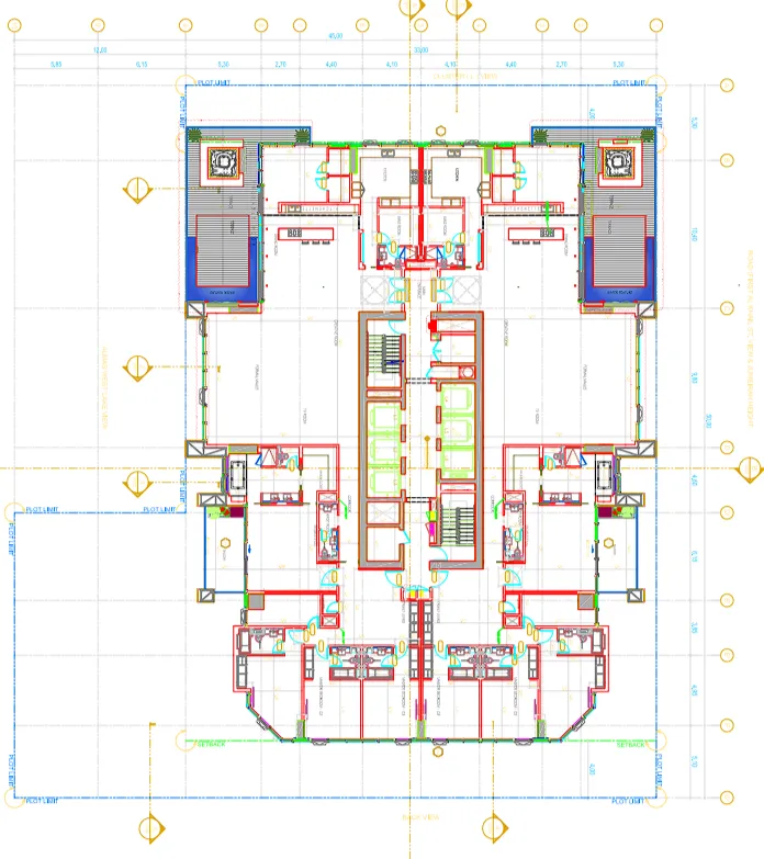 Floor plan — 4 BR