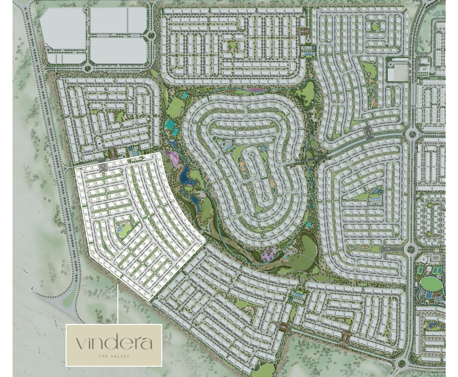 Masterplan — Vindera at The Valley