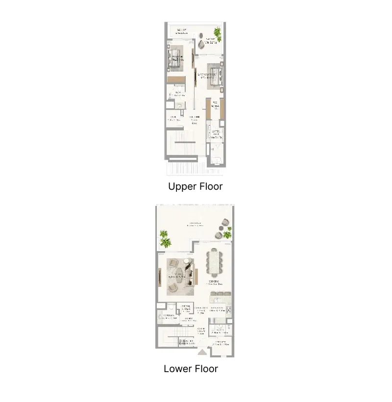Floor plan — 2 BR