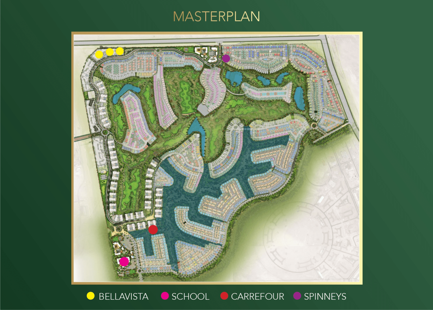 Masterplan — Damac Hills - Bellavista