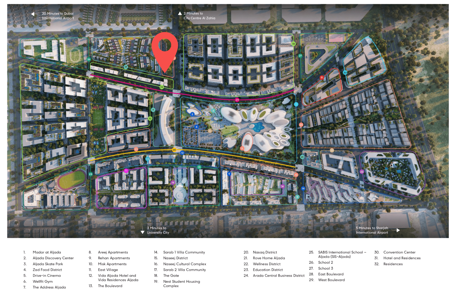 Masterplan — Arada Gate 2